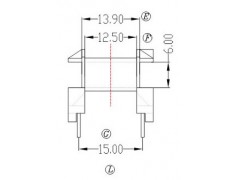 YY-EF-20(4+4PIN)帶飛線(xiàn)槽