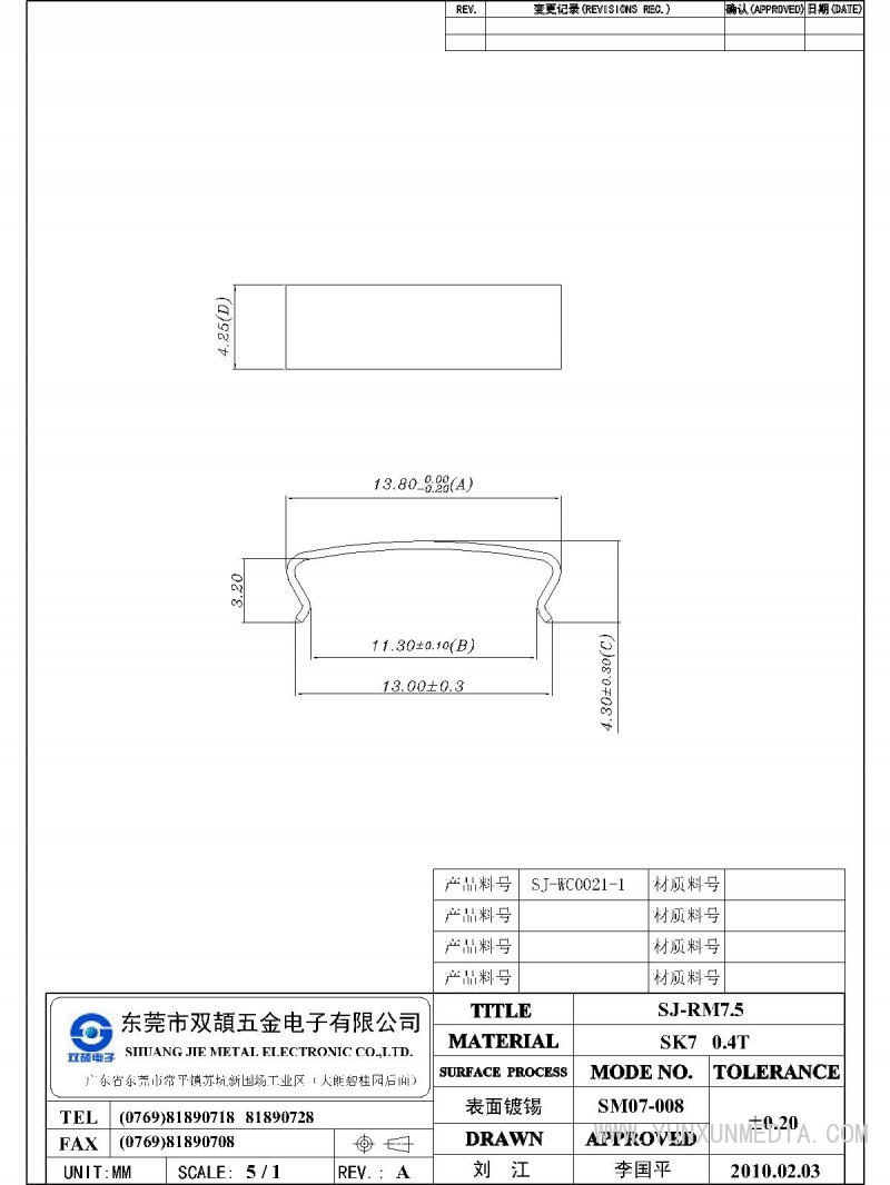 SJ-CQ25(RM7.5)-Model