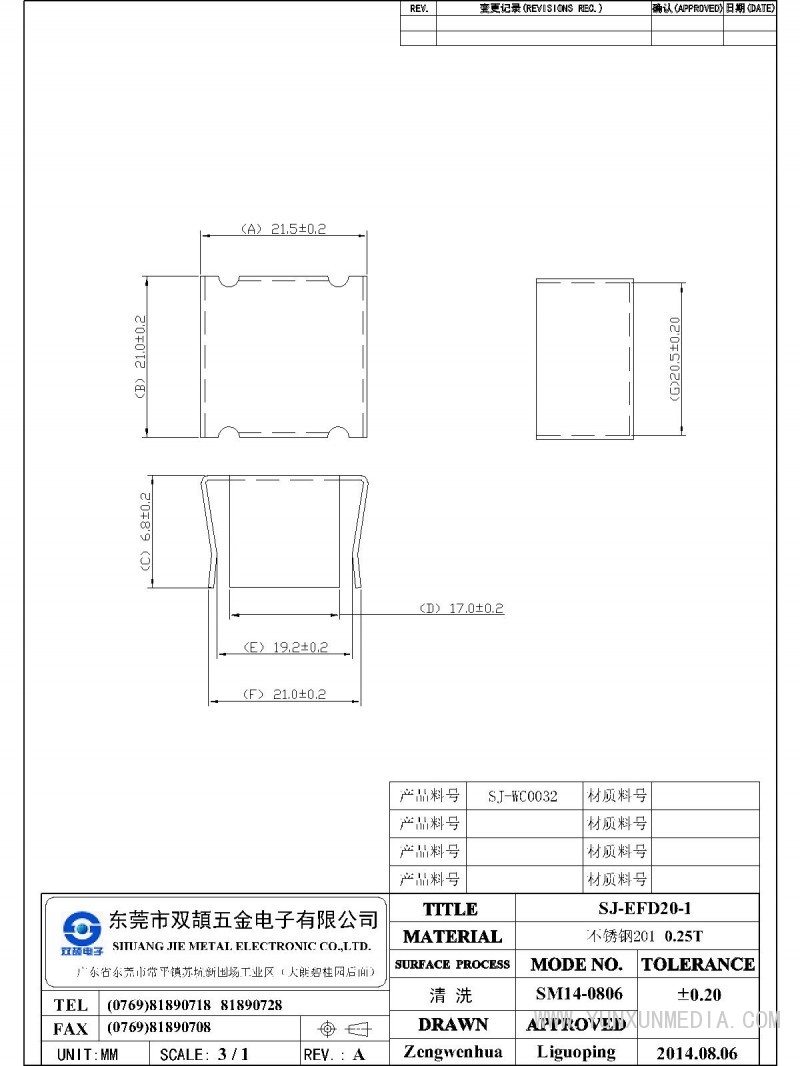 SJ-EFD20-1-Model