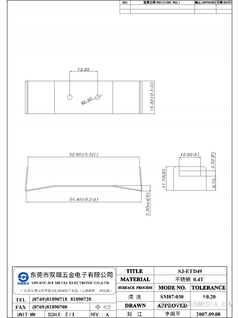 SJ-ETD49-Model