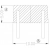 BASE-012(1+1PIN)  插頭插件