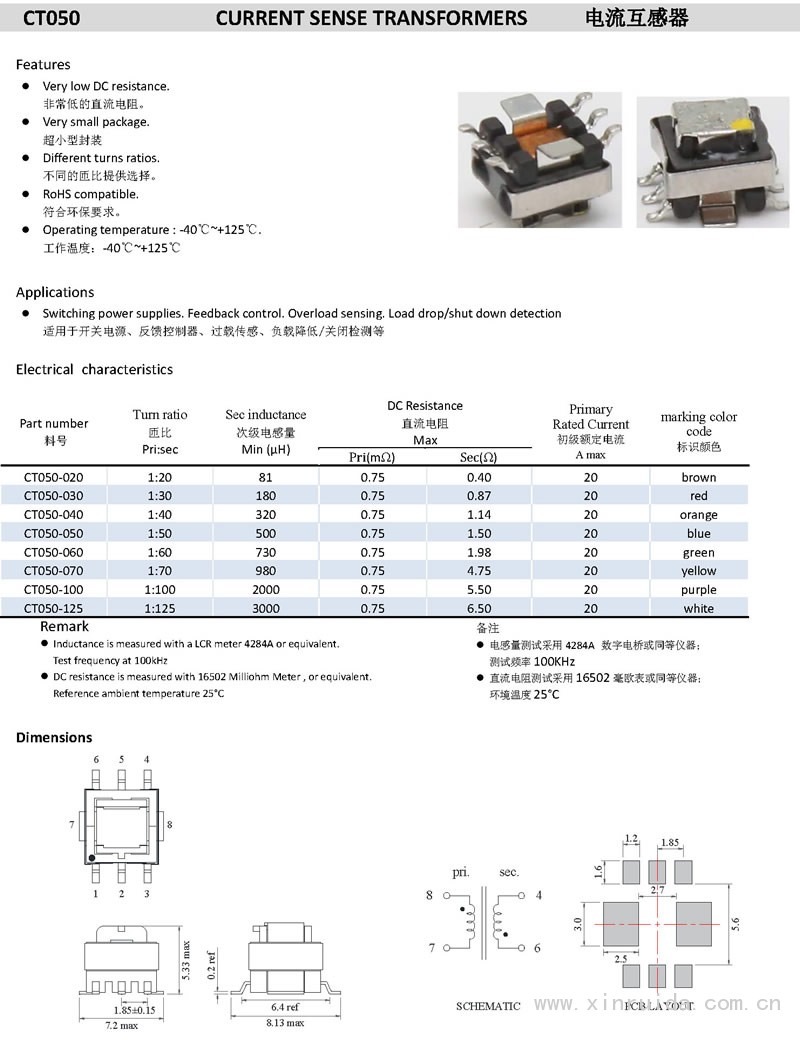 CT050 電流互感器