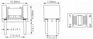 T-2C系列磁環電感 