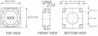 BCC-3貼片電感系列