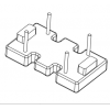 BASE019/磁環底座2+2PIN