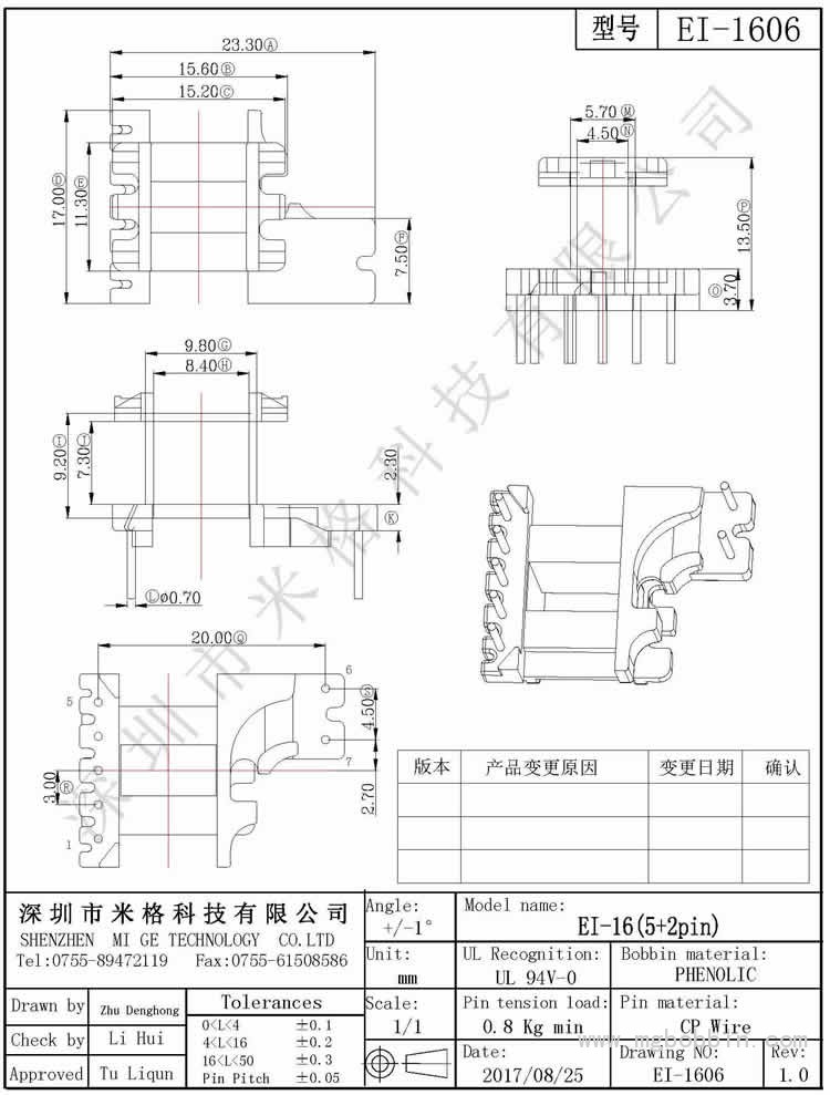 EI-1606-Model