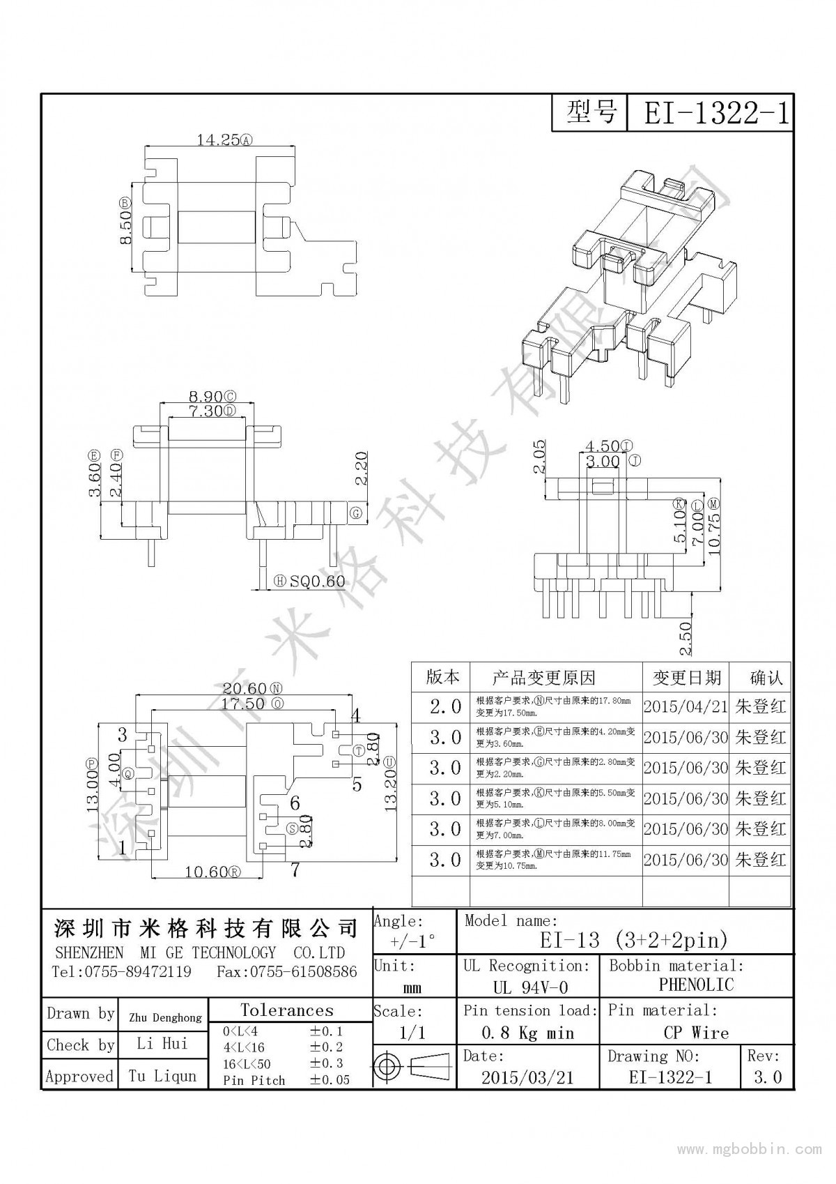 EI-1322-1-Model