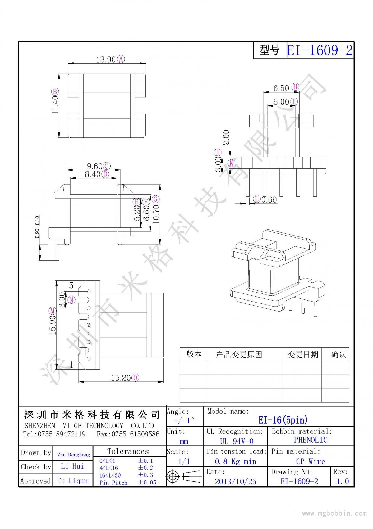 EI-1609-2-Model