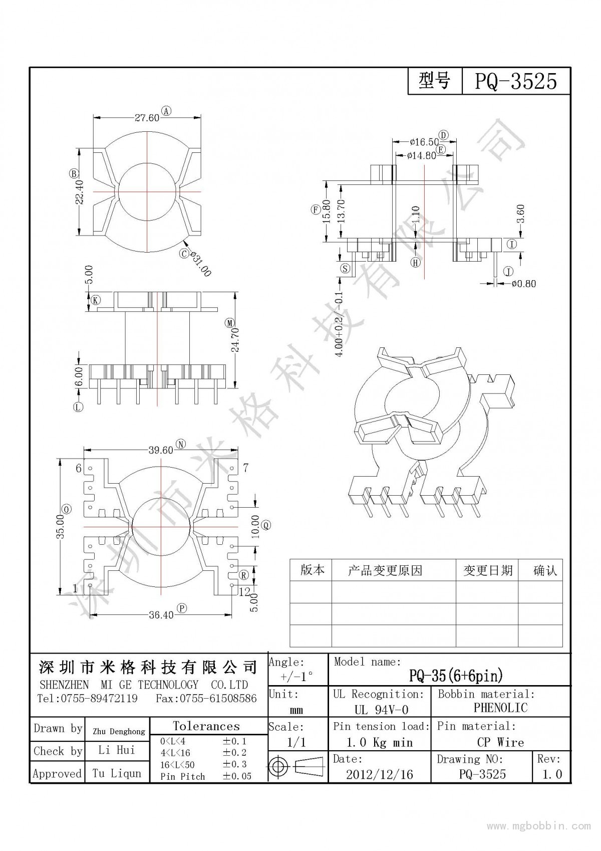 PQ-3525-Model