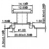 HY-D-134/ER-2013立式(2+4PIN)