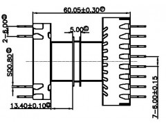 HY-D-098-2/OI-51臥式(4+8PIN)