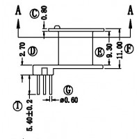 RM0802/RM08立式(6+0)PIN