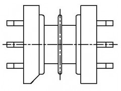 SMD EP0702/EP07臥式(3+3PIN)雙槽