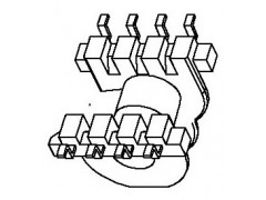 SMD EP1001/EP10臥式(4+4)PIN