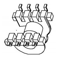 SMD EP1001/EP10臥式(4+4)PIN