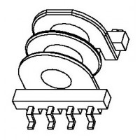 SMD EP1002/EP10臥式(4+4)PIN