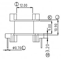 PQ-2620-1/PQ-26立式(6+6PIN)