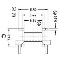 EPC-1301/EPC-13臥式(5+5PIN)