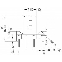 BASE-0027/BASE底座(4+4PIN)