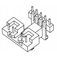 EE16-2/EE16臥式(5+4PIN)