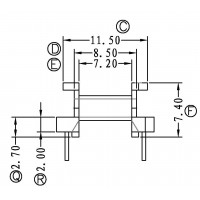 EPC13-3/EPC13臥式(5+5PIN)