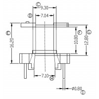 EI-2504-1/EI25立式(5+5)P