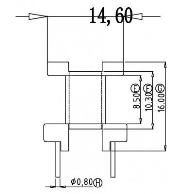 EI-2201/EI22立式(5+5PIN)