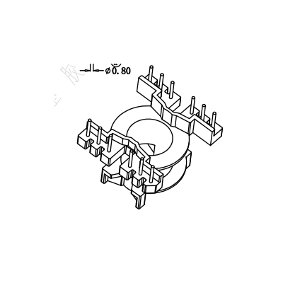 PQ-2625B  立式6+6PIN