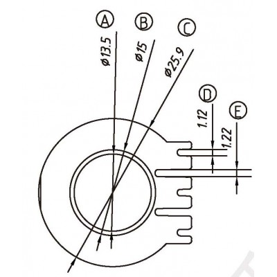 EQ-3223/EQ32 工字型骨架