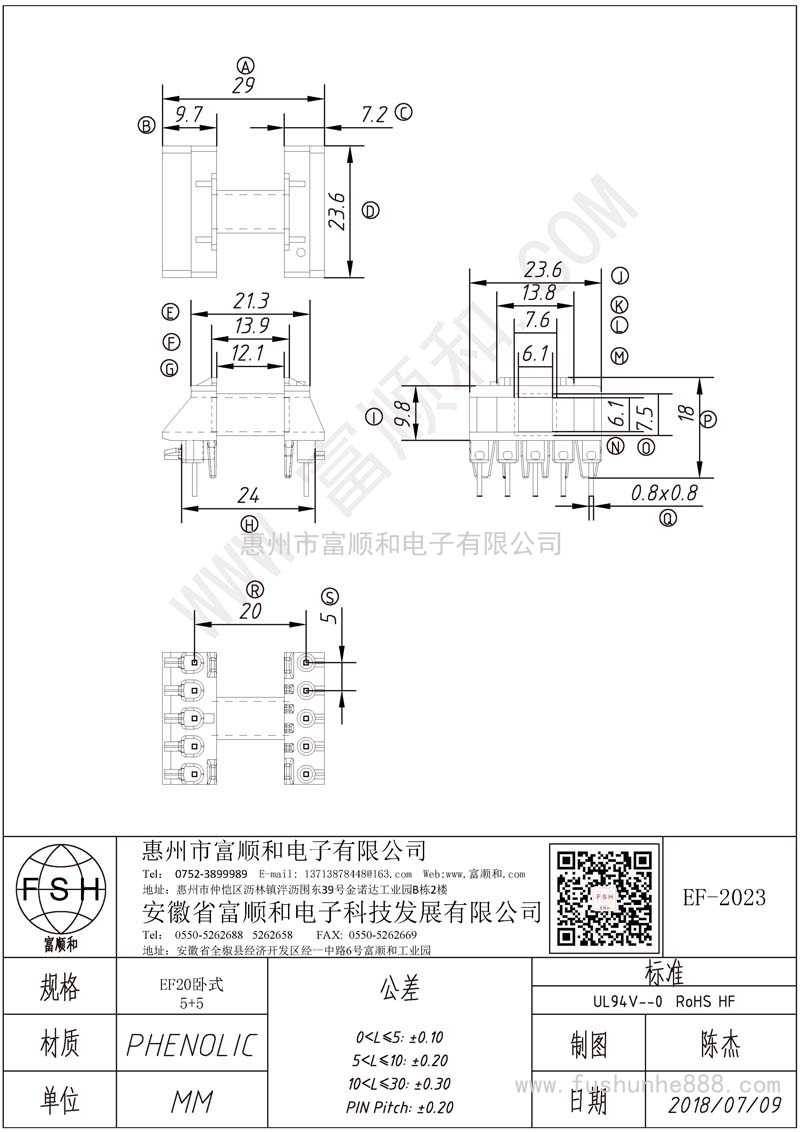 EF-2023/EF20臥式5+5 方針