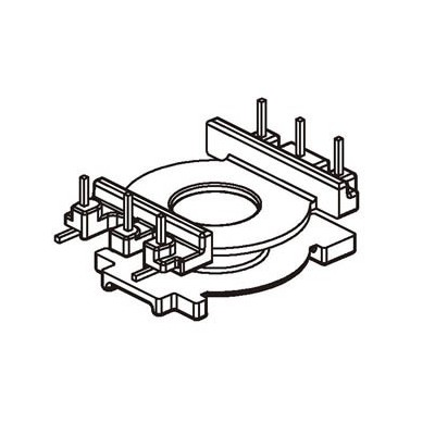 EER-3013/EER30立式直插3+3 側插2針 方針