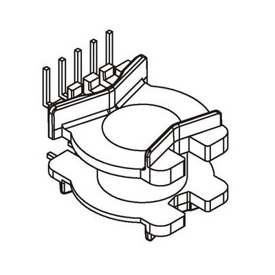 CV-2528/CV25 單側5+3 方形（L針+側直插針）