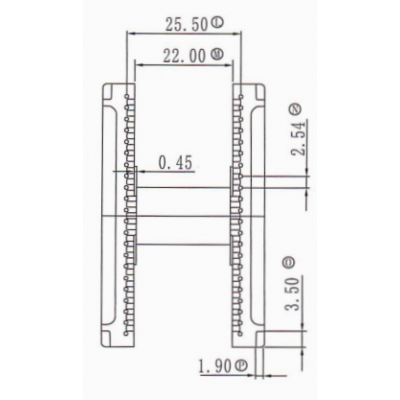 ETD-3405臥式22+22P