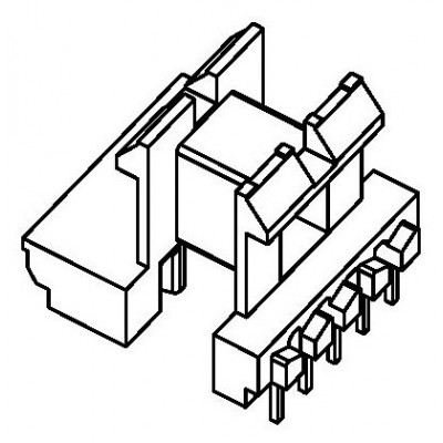 RH-EE-2205/EE-22臥式 (5+4PIN)