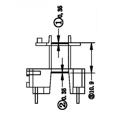 RH-EE-2209/EE-22立式 (5+6PIN)