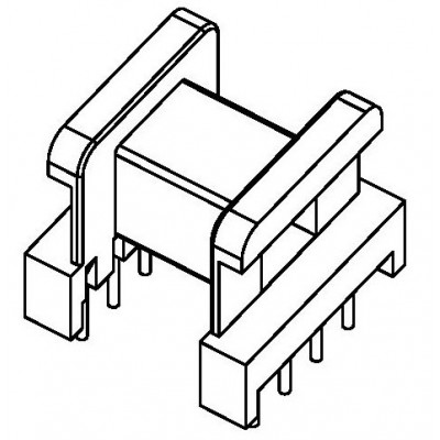 RH-EE-2508/EE-25臥式 (4+4PIN)