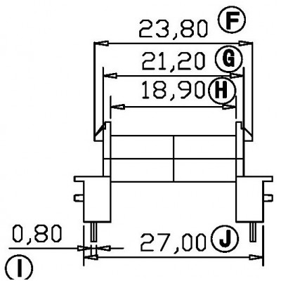 RH-EEL-1910/EEL-19臥式 (5+5PIN)