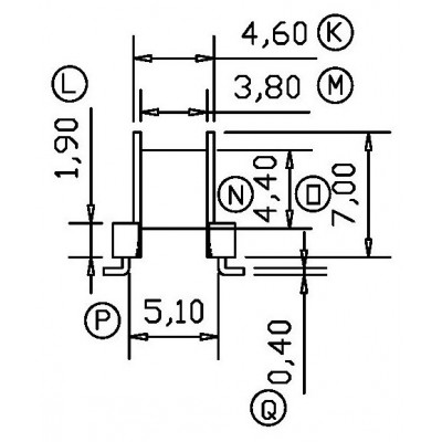 RH-EOP-6.5/EOP-6.5臥式 (4+4PIN)