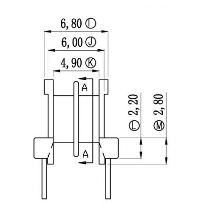 ST-EE-8.3/EE-8.3臥式(2+2)PIN