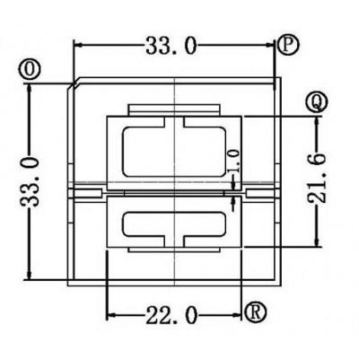 ETD-34-1/ETD34外殼(NO PIN)