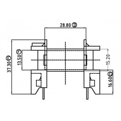 ETD-3901/ETD39臥式(8+8PIN)