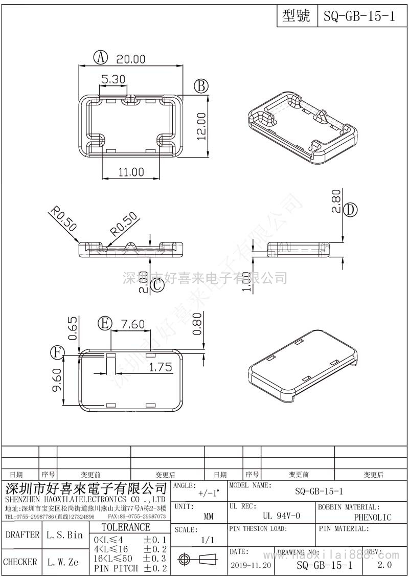 SQGB15-1/SQGB15-1