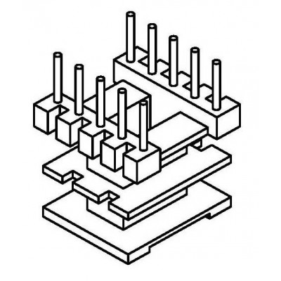 JS-1302/EE13立式雙槽(5+5PIN)