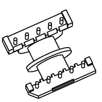 JS-1305/EP13臥式雙槽(5+5PIN)