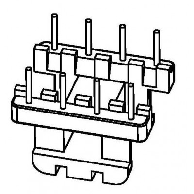 JS-1904A/EE19臥式(4+4PIN)