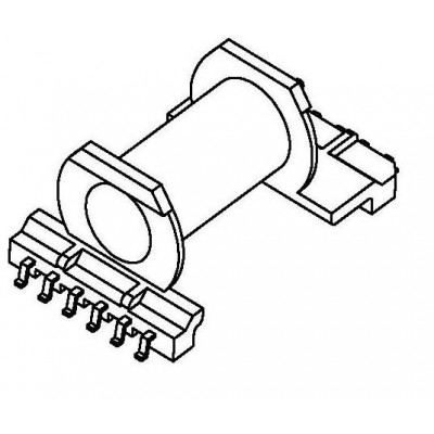 JS-2516/EER25臥式貼片(6+6PIN)