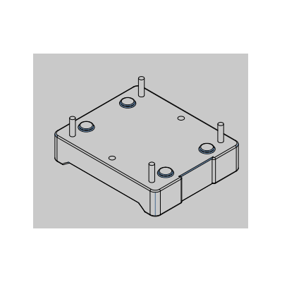 BASE-050  2孔4PIN