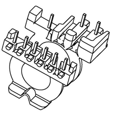 LQ-24/LQ24臥式(6+1+2PIN)