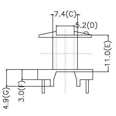 MX-1901-1/EI19立式(5+5PIN)