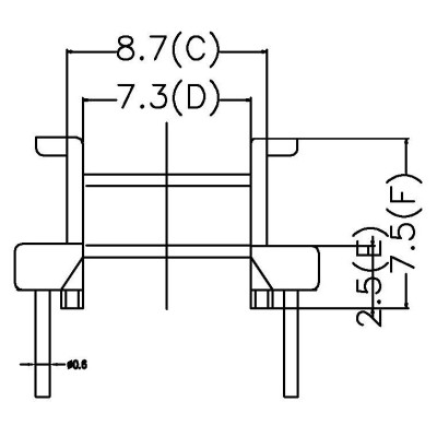 EPC1302/EPC1302臥式(5+5PIN)